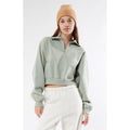 PacSun Women's Switzerland Half Zip Cropped Sweatshirt