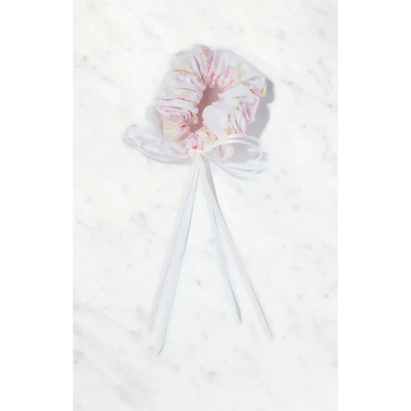Pacsun Women's Floral Bow Hair Scrunchie
