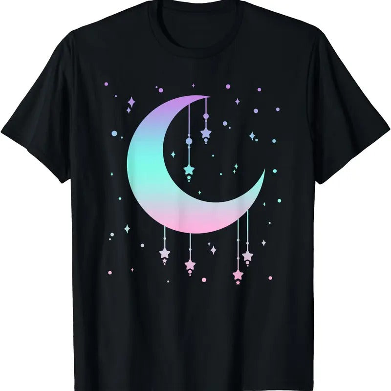 Pastel Moon Kawaii Pastel Goth T-Shirt