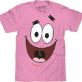 Patrick Star Face T-Shirt - Light Pink