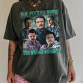 Pedro Pascal You F With The Wrong Warrior Comfort Colors Unisex Tshirt For Fan, Freaky Tales 90s Retro Movie Bootleg Shirt, Merch Celebrity Crush Topstyle{n002}2