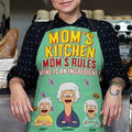 Personalized Gifts For Mom Aprons Mom's Rules