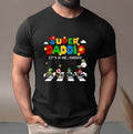 Personalized Super Daddio Game Shirt, It's A-Me Daddy Shirt, Father's Day Gift, Father Funny Daddio Shirt, Gift for Dad, Dad Shirt, Dad Life