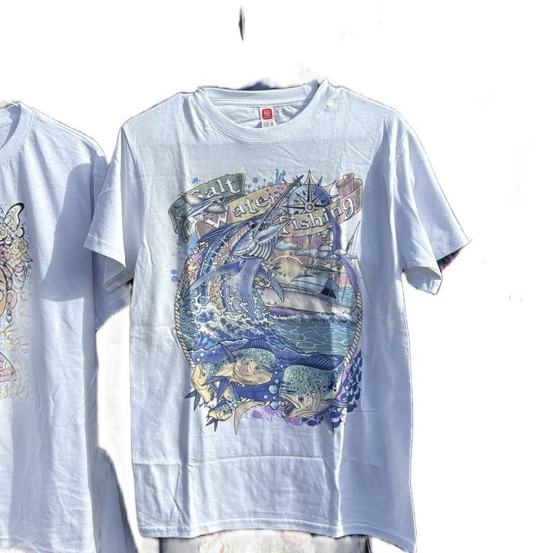 Pesca T-shirt for Women - Top Quality Tee - Womenswear