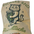 Pickles and Panic Attacks - Funny Cat Graphic Tee