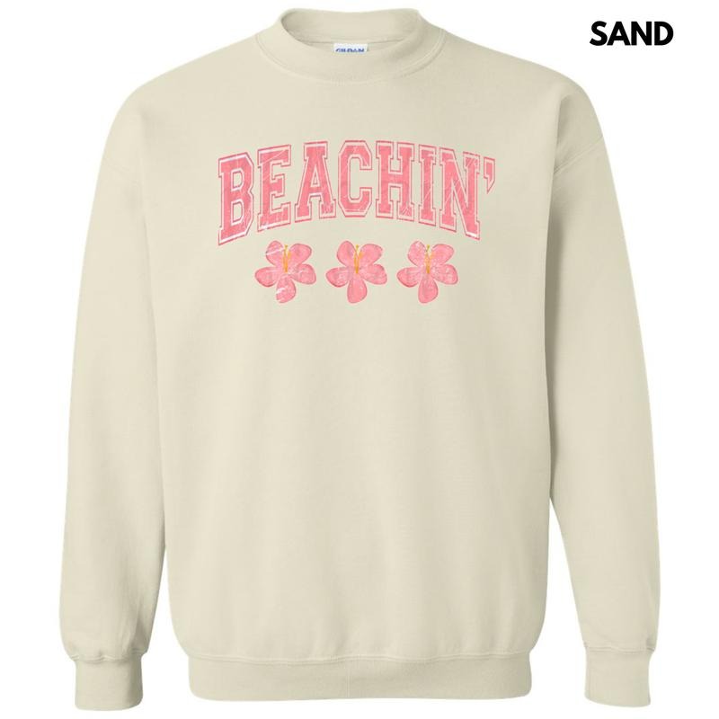 Pink Beachin' Sweatshirt