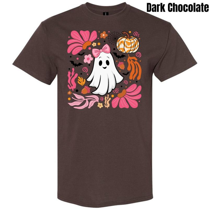 Pink Ghost Girl Gildan T-Shirt 'NLB'