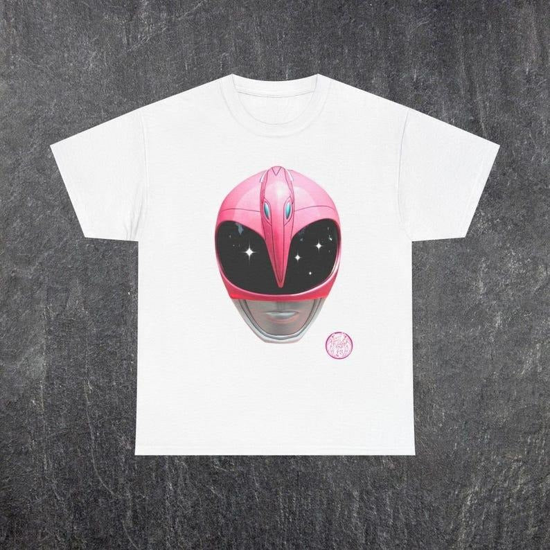 Pink Power Ranger Unisex Tee - Unisex Design, Short Sleeve, Comfortable Fit, Ideal for Casual Wear