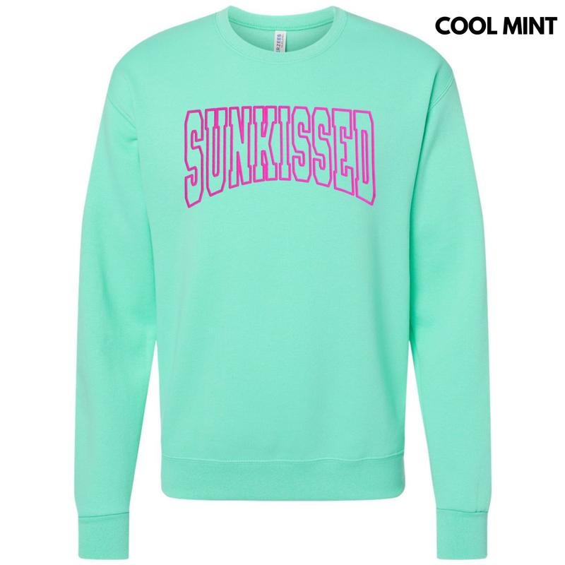 Pink Sunkissed Puff Sweatshirt
