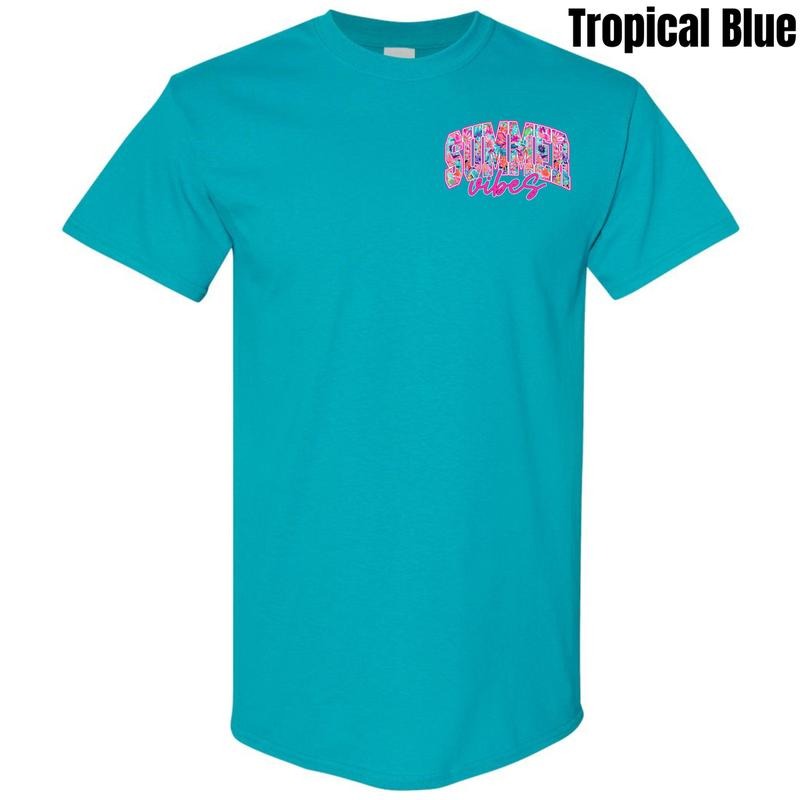 Pocket Size - Blooming Summer Vibes Gildan Short Sleeve T-Shirt 'NLB'