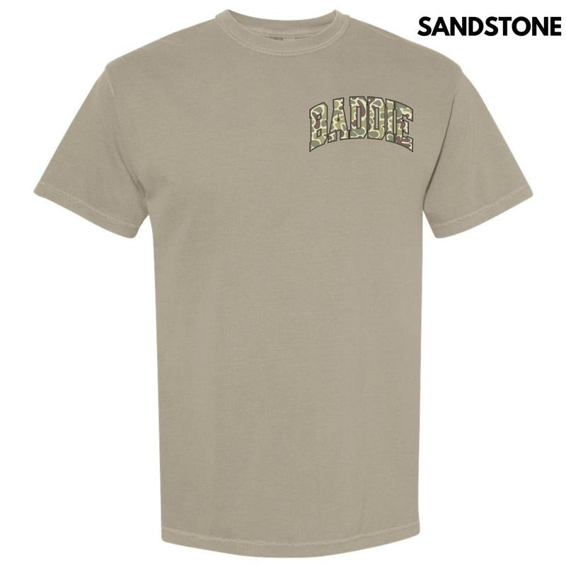 Pocket Size - Camouflage Baddie Comfort Colors T-Shirt 'NLB'