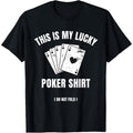 Poker Player Poker Cards Game Luck T-Shirt made in usa