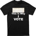 Poll Tax Exemption Certificate This Is Why I Vote Shirt