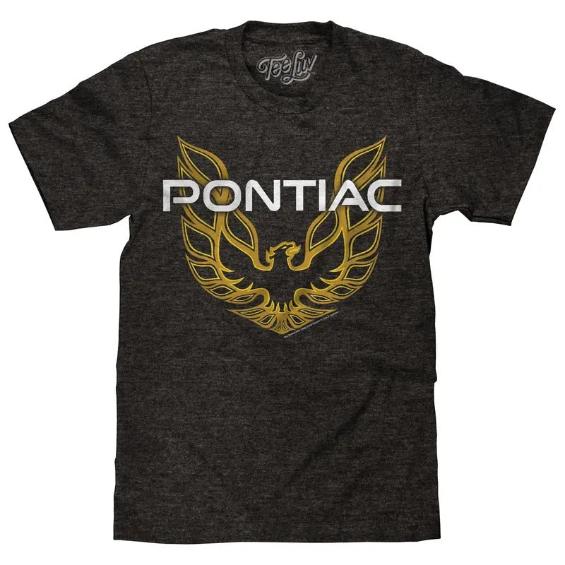 Pontiac Firebird Logo T-Shirt - Gray