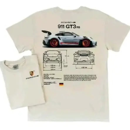 Porsche 911 GT3 RS Aesthetic t-shirt, trending Unisex shirt for fans cotton