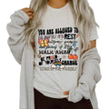 Positive Affirmation You Are Allowed To Rest T-Shirt. Perfect for Mother's Day Gift or a Special Self Care Gift