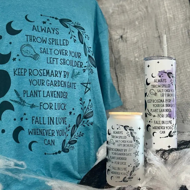 Practical Magic T-shirt and cup BUNDLE Top Womenswear Tshirt