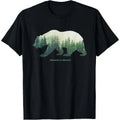Preserve & Protect T-Shirt Vintage National Park Bear Shirt Made in USA