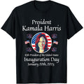 President Kamala Harris Inauguration 2025 Memorabilia T-Shirt made in usa