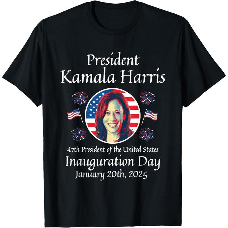 President Kamala Harris Inauguration 2025 Memorabilia T-Shirt made in usa