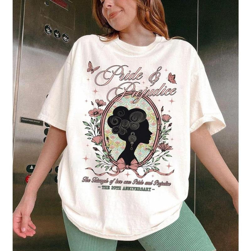 Pride and Prejudice Shirt, Elizabeth Bennet Inspired Shirt, Obstinate Headstrong Girl Tee, Mr Darcy Book Lover Gift, Bookish