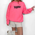 Professional Yapper Youth Sweatshirt, Funny Toddler Crewneck, Cute Kids Sweater, Cozy Toddler Pullover, Trendy Kids Apparel, Comfy Toddler Gift, Chatty Kid Clothing
