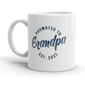 Promoted To Grandpa 2021 Mug Funny New Baby Family Graphic Coffee Cup-11oz Funny Coffee Mugs Ceramic Printed Drinkware Cup