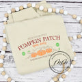 Pumpkin Patch Embroidered Sweatshirt, Fall Embroidered Sweatshirt