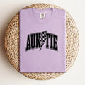 Purple Auntie Lightening Bolt Tshirt
