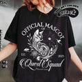 Quest Squad T-Shirt, Onyx Storm Book Inspired Tee, Fourth Wing T-Shirt, Fantasy Reader Gift, Novel Shirt, Unisex Jersey Tee
