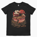 RAMEN DRAGON T-SHIRT, Men Summer Fashion Cotton, Cotton Menswear, S to 3XL Soft Top