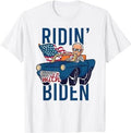 RIDIN' WITH BIDEN 2020 Elect President Joe Election Meme T-Shirt Classic Menswear