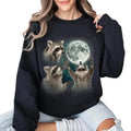 Racoons howling at the Moon Shirt, Racoon Meme Gift, Cute Animals Shirt