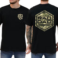 Rad Dad Hunting Camo Shield Republic Shirt Camo Outdoors T-shirt Soft Fabric Short Sleeve Shirt