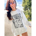 Rad Skeleton Hand Graphic Pullover