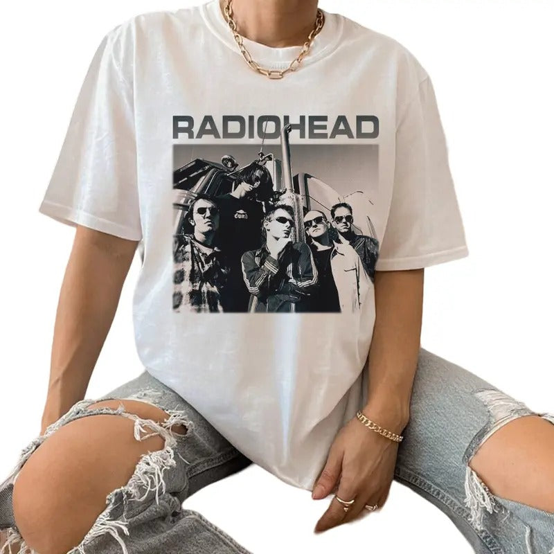 Radio.head T Shirt, Radiohead 90s Band T Shirt, Radio,head Fan T Shirt