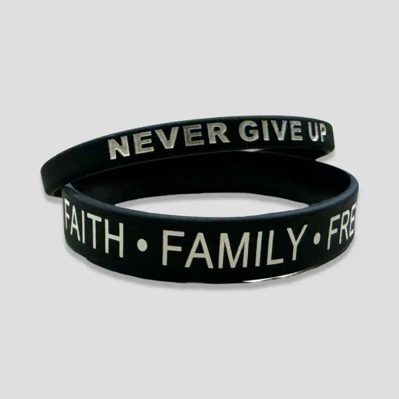 Raise The Standard Wristband Set - Fashion Accessory for Men and Women