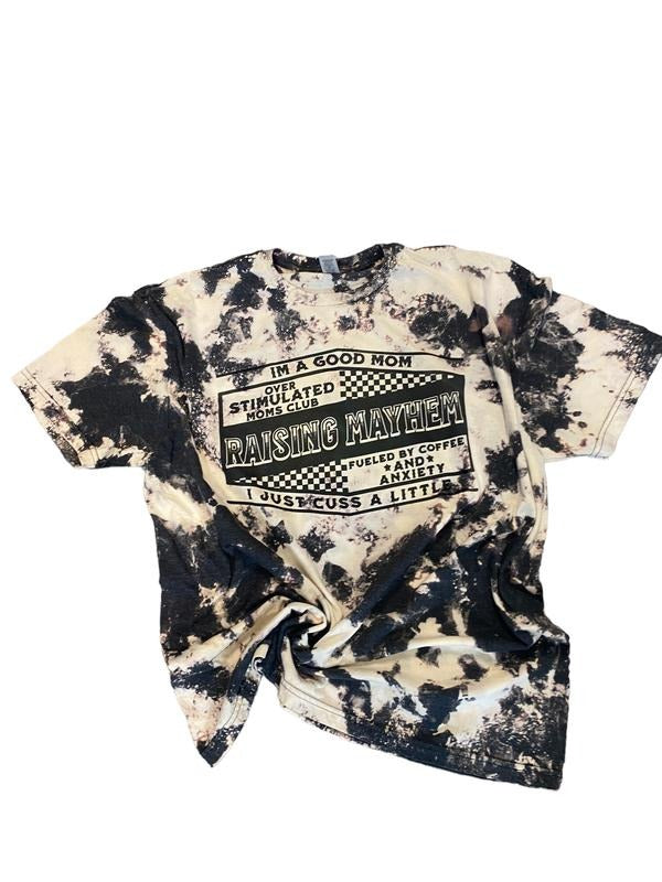 Raising Mayhem Acid Wash Shirt