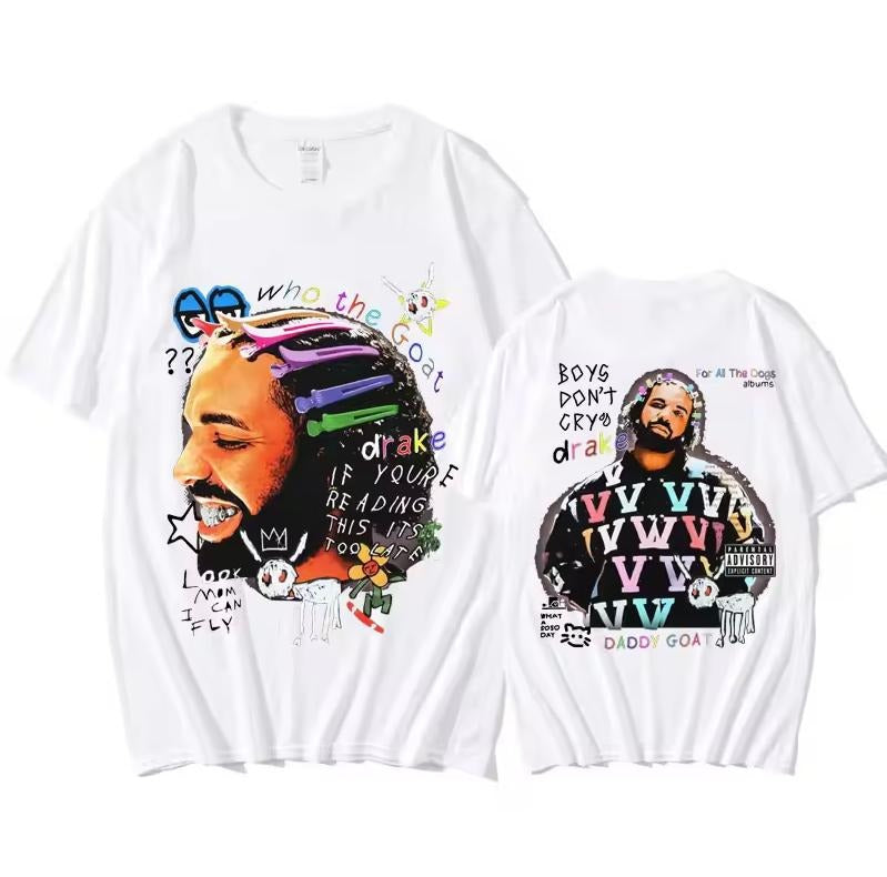 Rapper Drake T-shirt  Fashion Hip Hop T Shirts