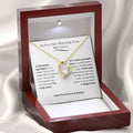 Reconciliation Gesture, A Thoughtful Apology Gift for Her, Forgiveness Necklace, Symbolizing Regret. Express Your Sincere Apology with a Loving Message Card. Presented in a Gift Box, this Wife Gift from Husband is a Meaningful Expression of Love