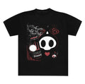 Red Monster T-Shirt, Mamono Chao T-Shirt, Sonic Adventure Shirt, Unisex Funny Shirt, Gothic Grunge Y2k Affliction Clothes Men Women Streetwear