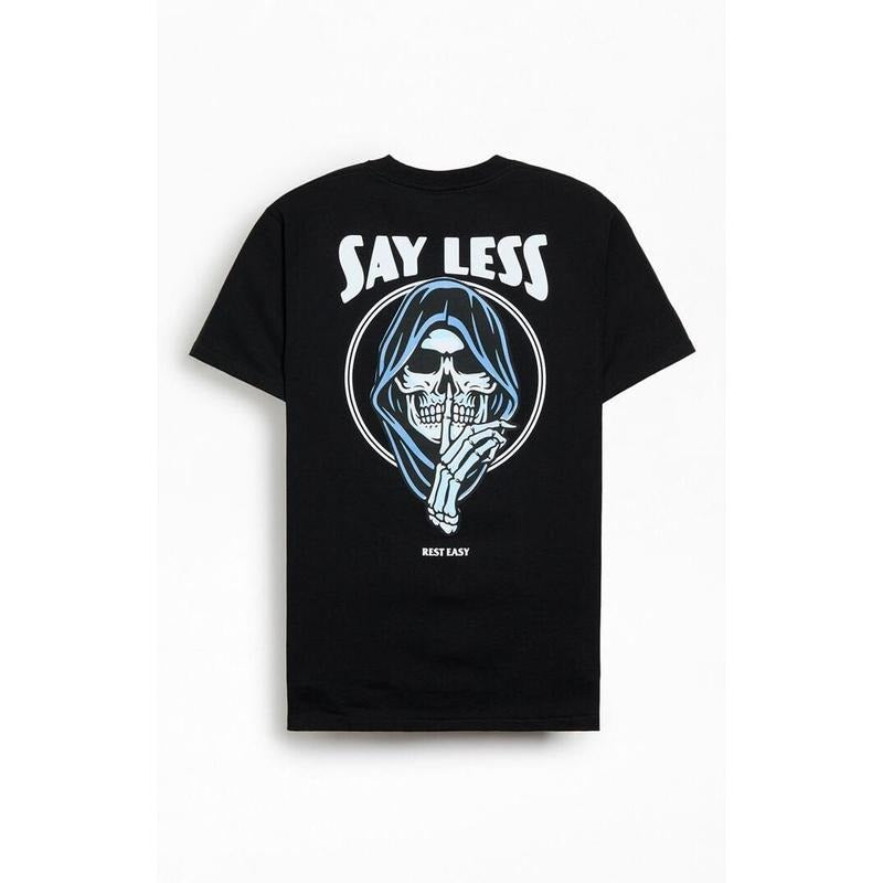 Rest Easy Men's Say Less T-Shirt - Multicolor