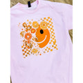 Retro Smiley Graphic Top