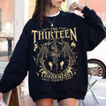 Retro the Thirteen Throne of Glass Sweatshirt, From Darkness Claim Us Sweatshirt, Bookish Gifts, Fantastic Reader Hoodie, Acotar Hoodie