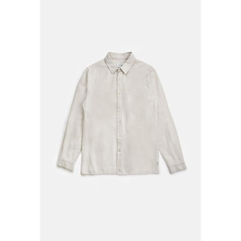 Rhythm Men's Classic Linen Long Sleeve Shirt