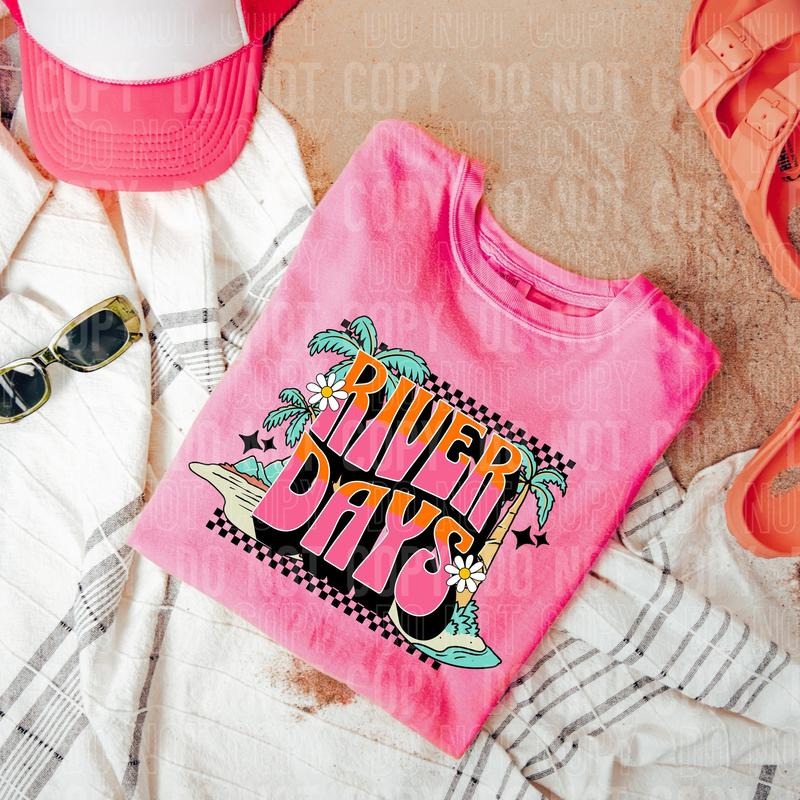 River Days DTF Transfers - THIS IS NOT A SHIRT
