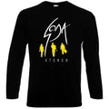 Rock en español: S Stereo Los Languis Long Sleeve T-Shirt Playera Casual Classic