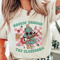 Rockin Around the Classroom Christmas Teacher Shirt, Winter Teacher Shirt, Christmas gift
