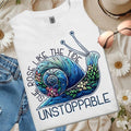 Rose Like the Tide Snail DTF Transfers - THIS IS NOT A SHIRT