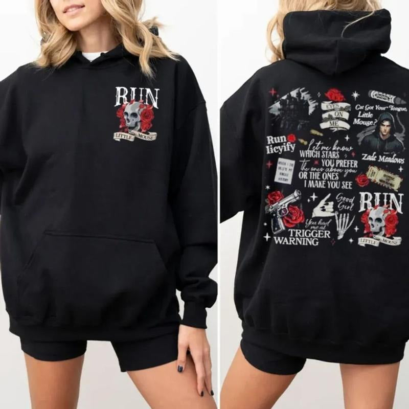 Run Little Mouse Sweatshirt, Haunting Adeline Hoodie, Cat And Mouse T Shirt, Dark Romance Shirt, Smut Reader, Book Lover...